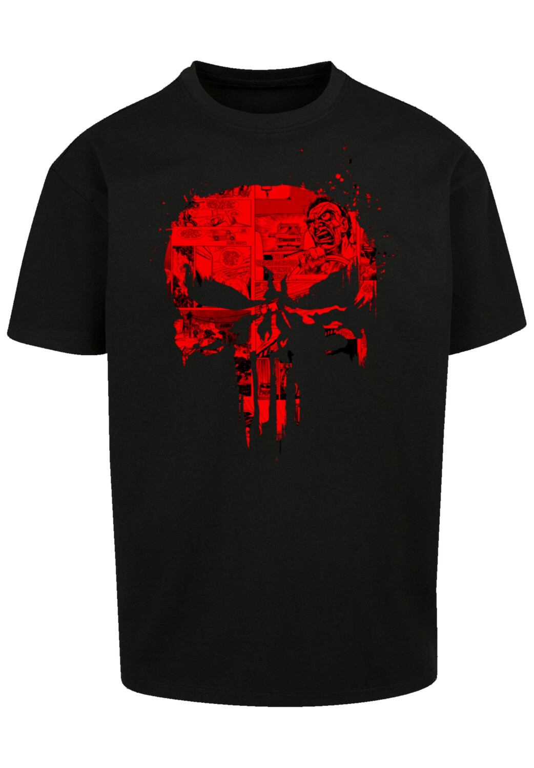 

Футболка F4NT4STIC Marvel Punisher Vintage Comic, черный