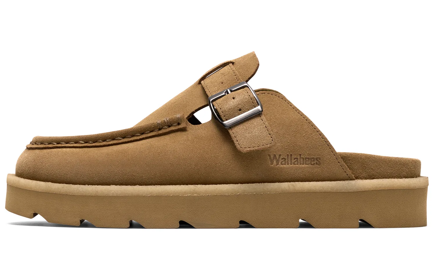 Закрытые тапочки-мюли мужские Clarks желтые