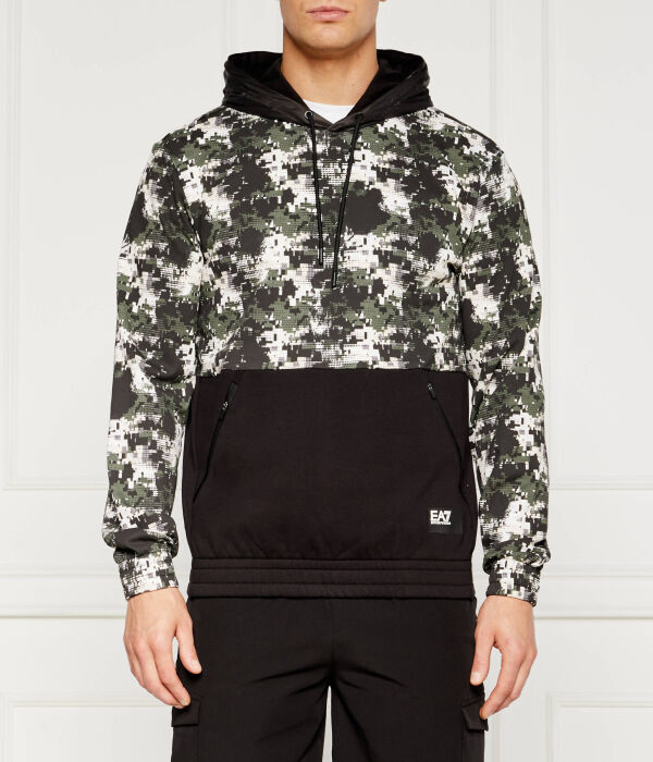 

Свитер Regular fit Ea7, черный