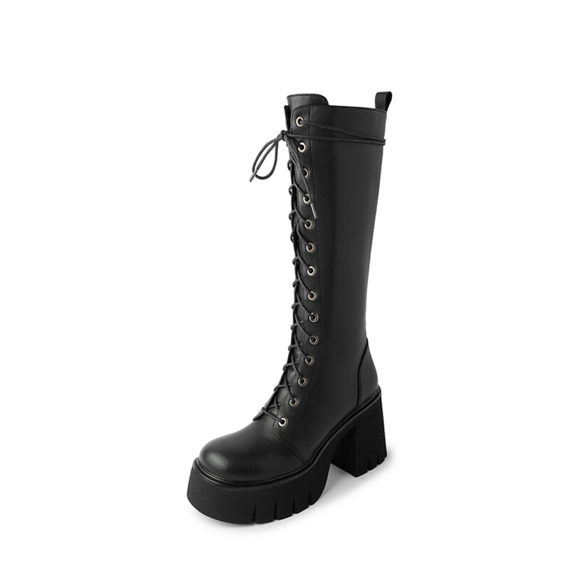 

Сапоги женские Five-Nine Dan Seven, цвет Black Patent Leather