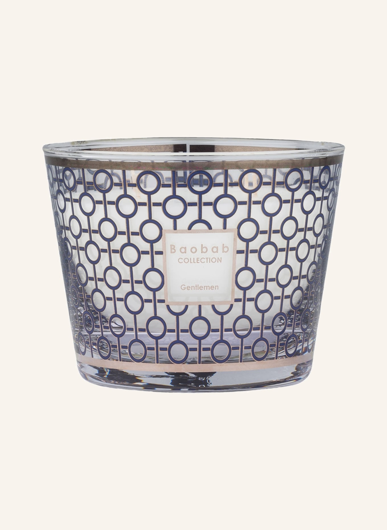 

Ароматическая свеча джентльмены Baobab COLLECTION, цвет BLAU/TAUPE