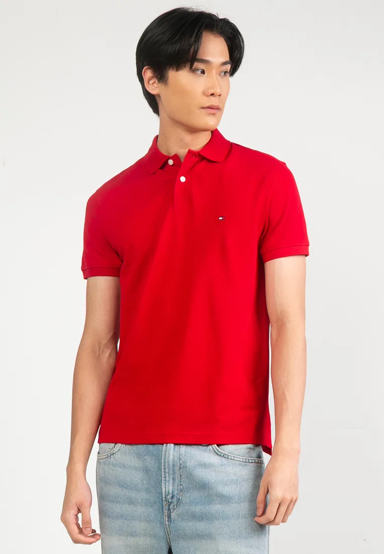 Рубашка поло Asia Fit 1985 Regular - Tommy Mainline Tommy Hilfiger, красный
