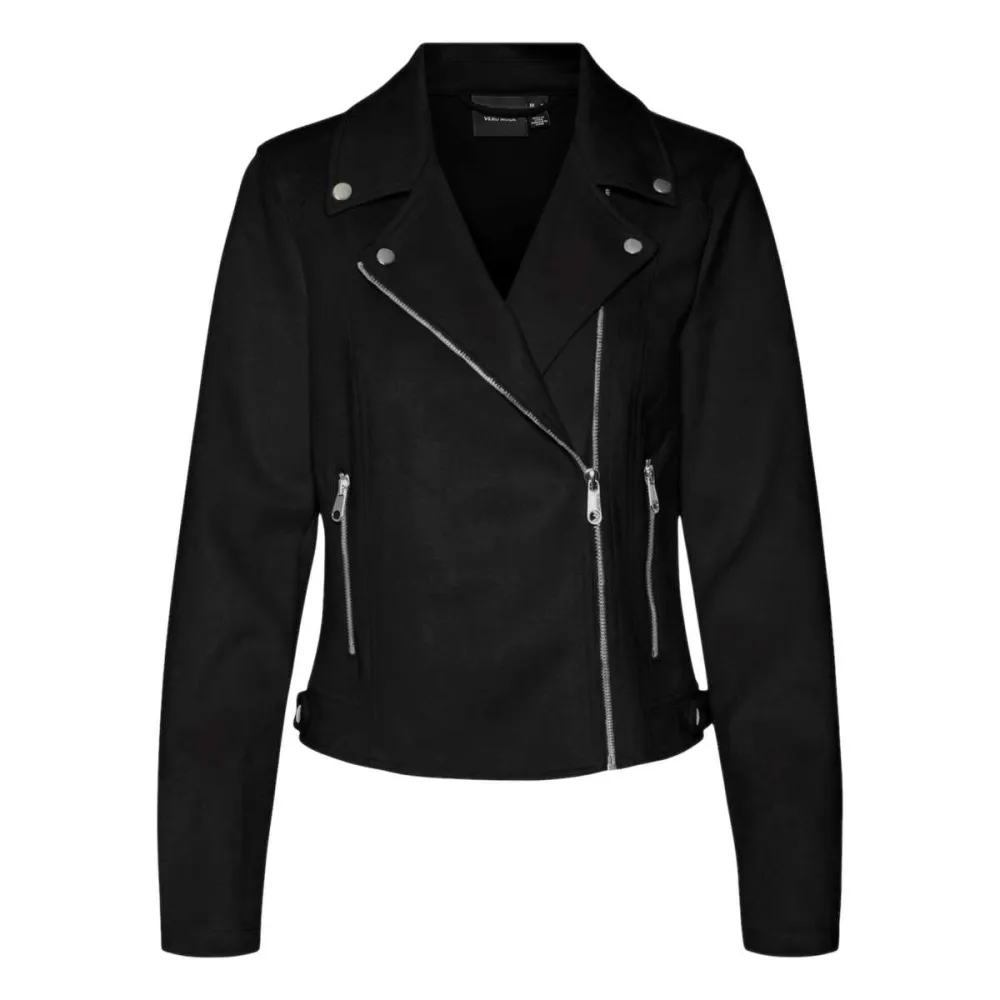 

Куртка Vero Moda Jose Short leather, черный