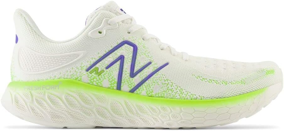 Мужские кроссовки New Balance Fresh Foam X 1080 V12 без шнурков, Sea Salt/Electric Indigo — фото 3