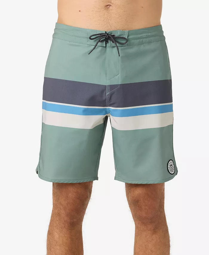 

Мужские шорты для плавания Cruzer Stripe Scallop 18 O'Neill, зеленый