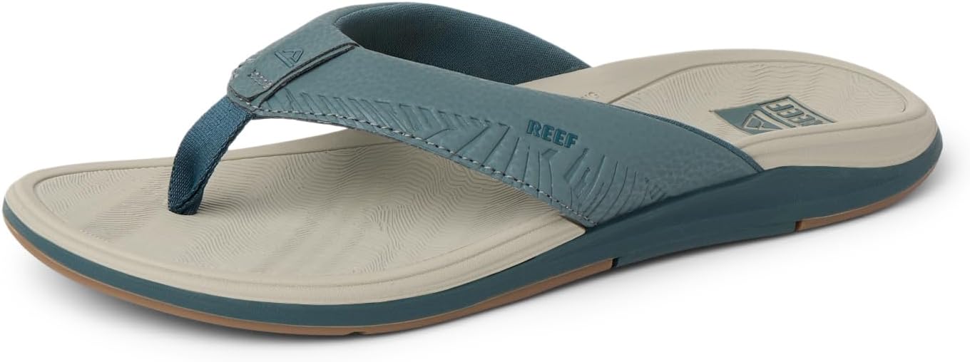 

Мужские вьетнамки REEF Offshore, амортизирующая стелька, поддержка свода стопы, прочная подошва, Seamoss