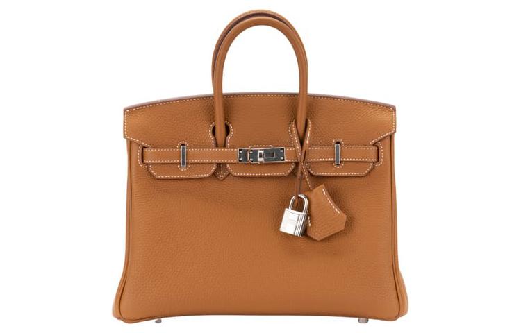 

Биркин Togo Calfskin Сумка Биркин Женская Золотисто-Коричневая HERMES