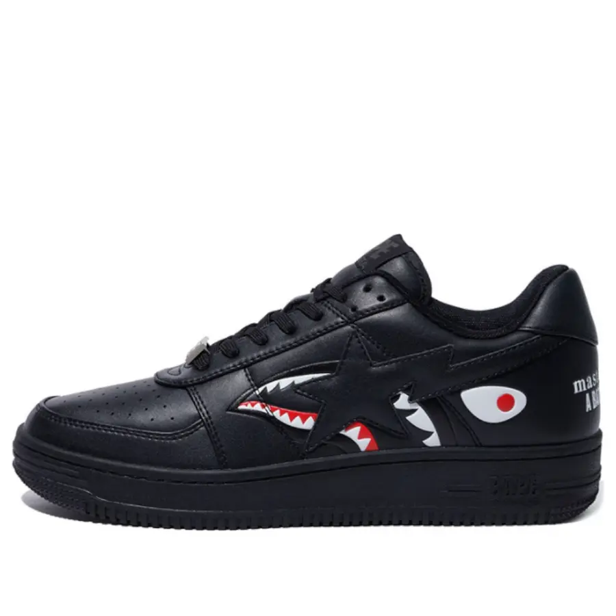 

Кроссовки A BATHING APE X Mastermind Bape Sta M1 'Black', черный