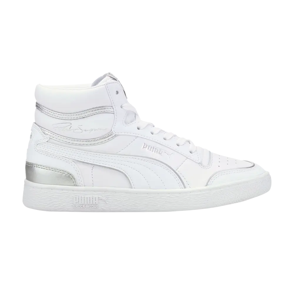 

Кроссовки Wmns Ralph Sampson Mid Metal Puma, белый