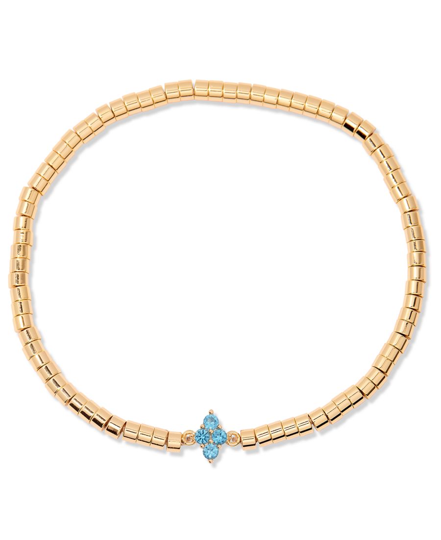 

Браслет Белла с камнем-талисманом по знаку зодиака brook & york, DEC