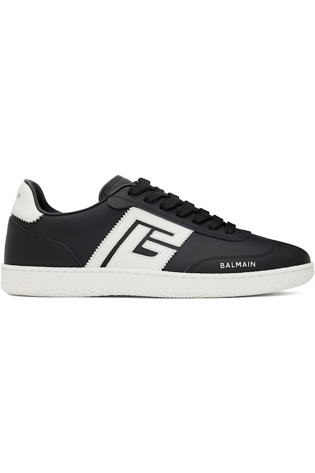

Кроссовки 'balmain' swan из телячьей кожи Balmain, черный