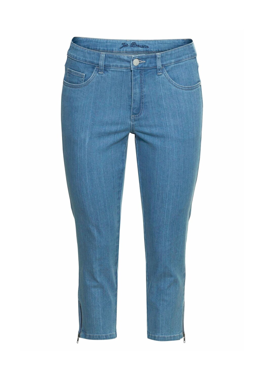 

Джинсы 7/8 длиной 7/8 с молнией по низу Joebrowns, цвет Light Blue Denim