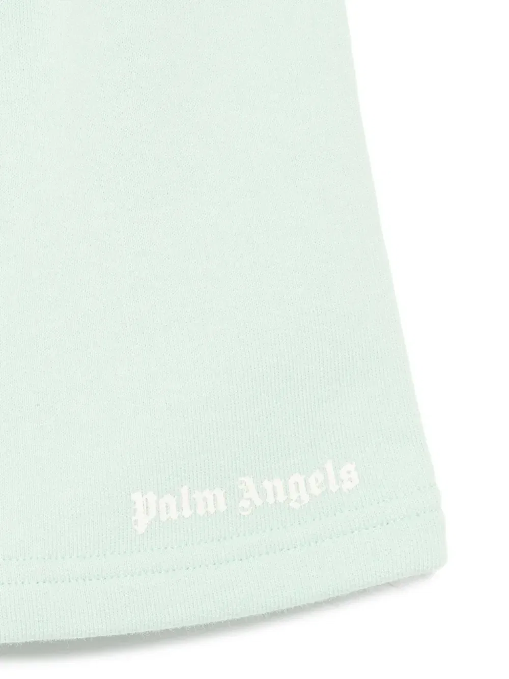 Шорты с логотипом Palm Angels Kids, зеленый — фото 3