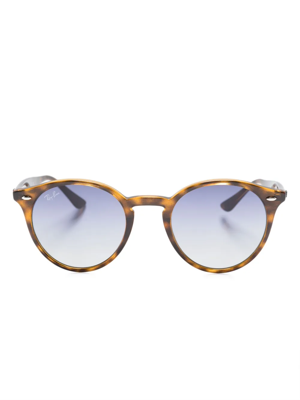 

Солнцезащитные очки в круглой оправе Ray-Ban, коричневый