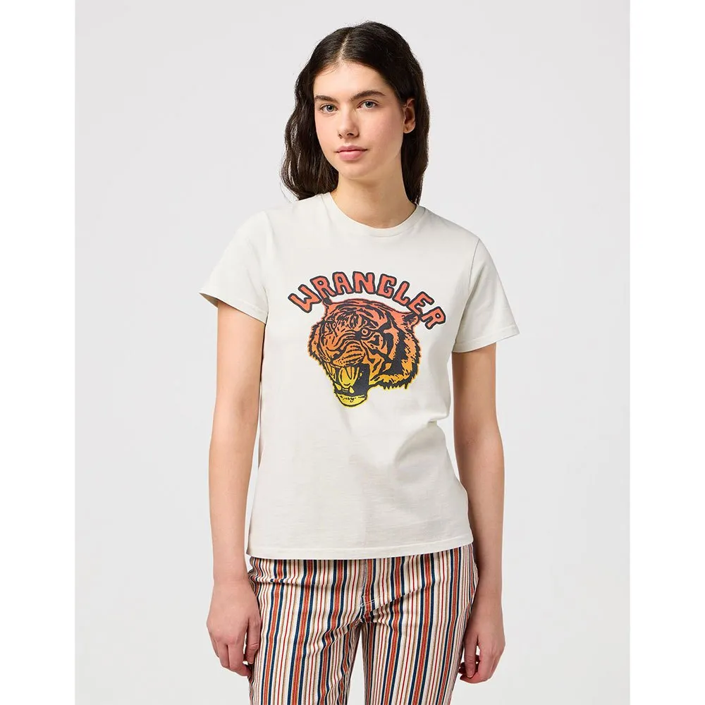 

Футболка Wrangler 112350282 Regular, бежевый
