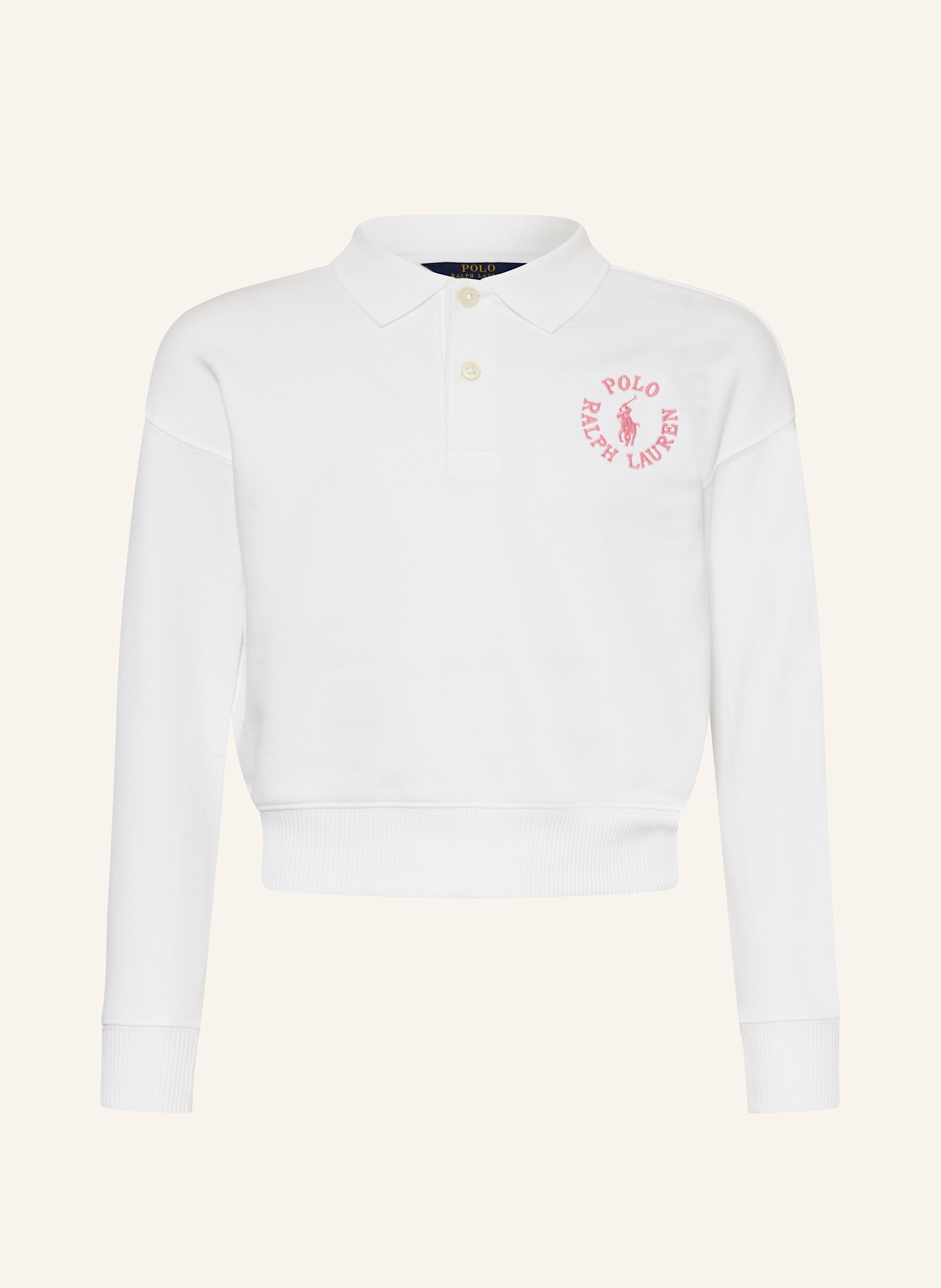 

Свитшот легкий Polo Ralph Lauren, белый