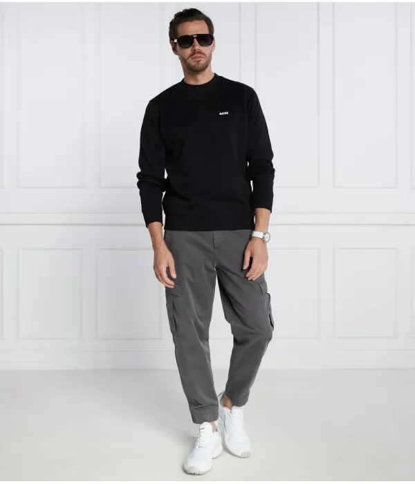 Толстовка Wemetashesh regular fit Boss Orange, черный — фото 2