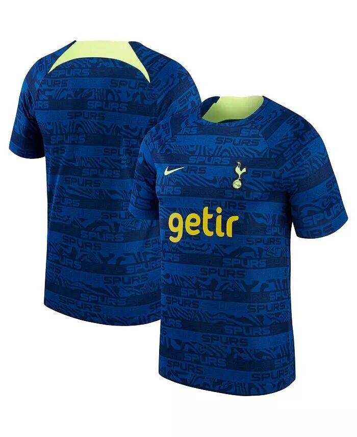

Футболка Big Boys Blue Tottenham Hotspur 2022 перед матчем с регланами Nike