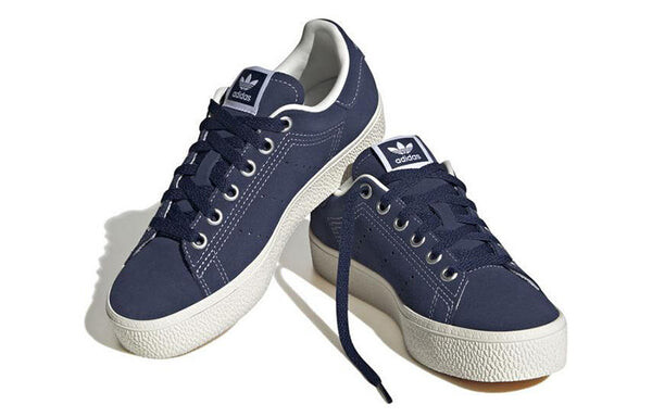 Кроссовки stan smith cs j Adidas, синий — фото 3