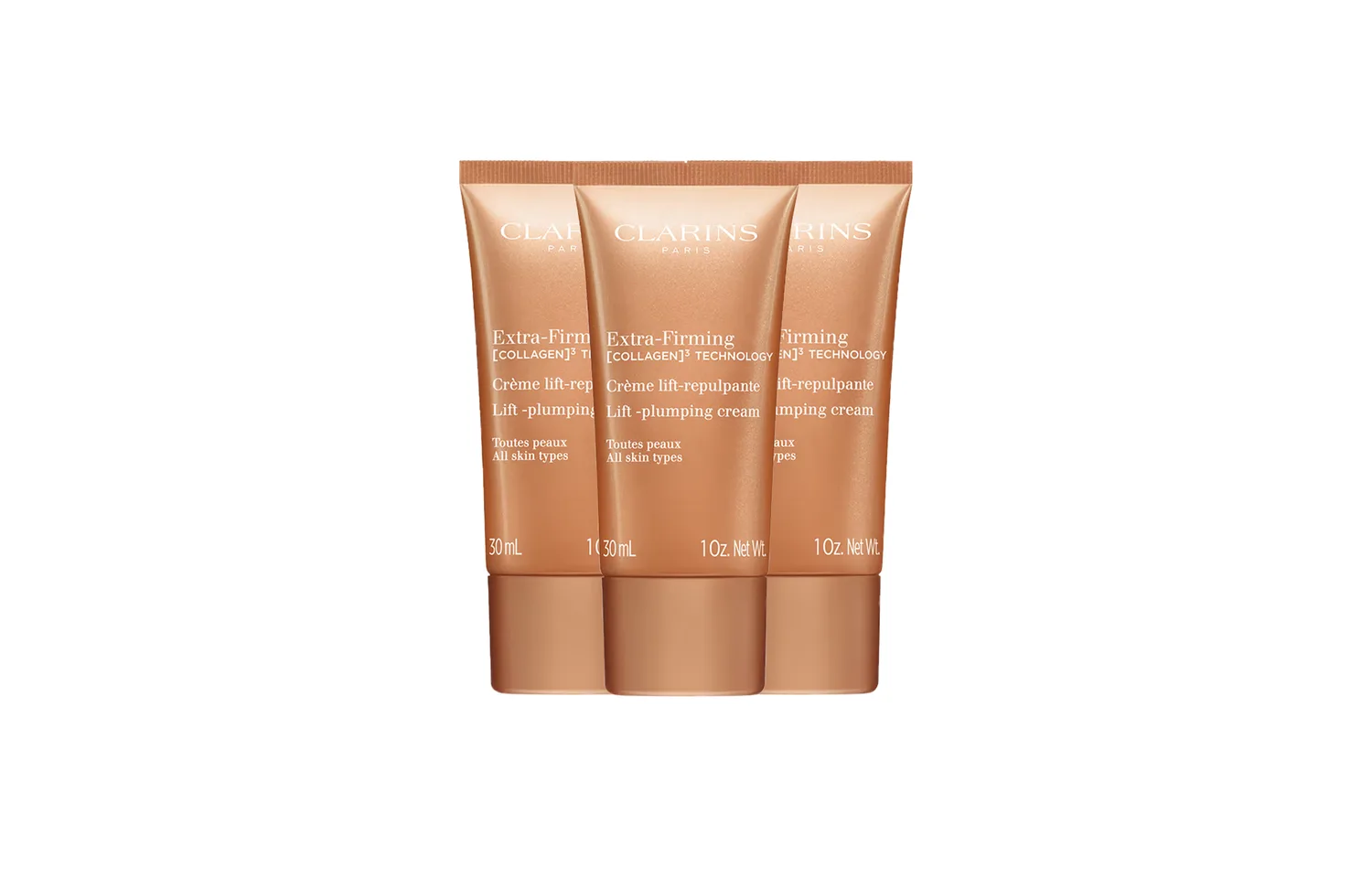 CLARINS Образец увлажняющего крема для лица с эффектом лифтинга и восстановления, 30ml*3