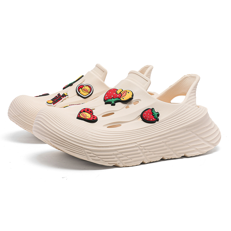 

B.Duck Летняя коллекция Citywalk клоги унисекс бежевые, цвет Beige