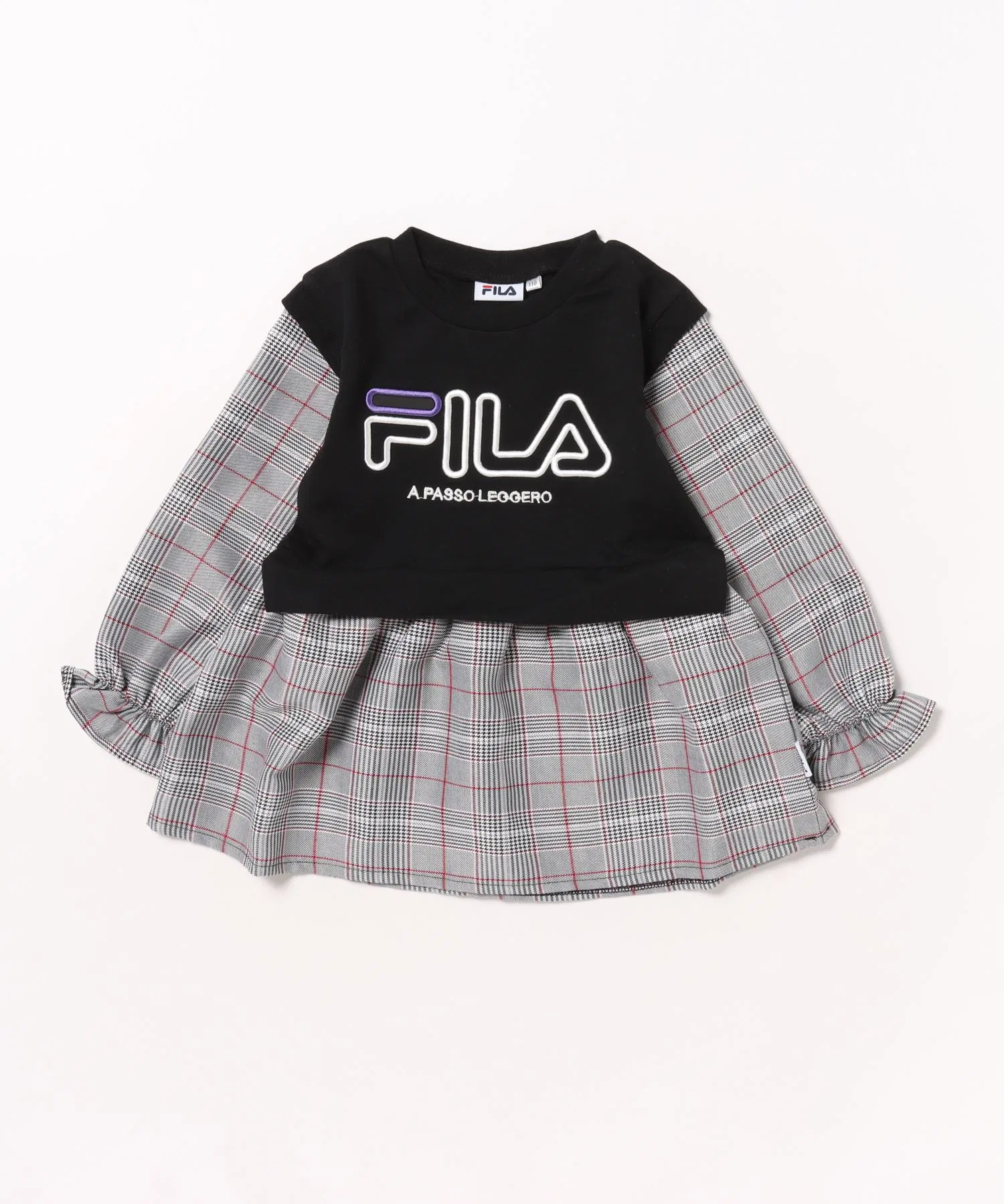 Толстовка FILA многослойного кроя
