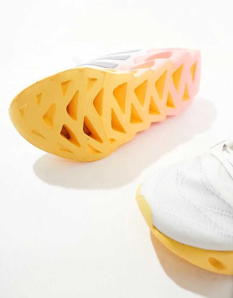 Кроссовки adidas Running Switch FWD 2 белого и оранжевого цвета adidas performance — фото 4