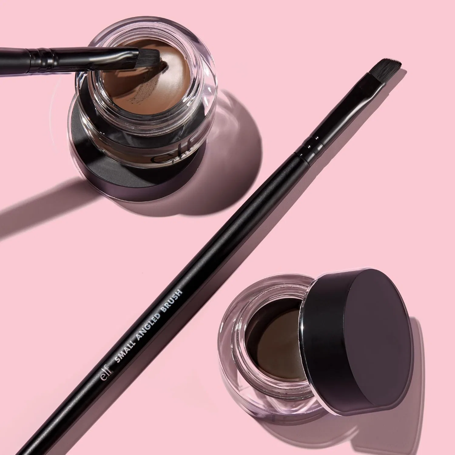 Крем для бровей и подводки e.l.f. Lock On Liner and Brow Cream светло-коричневый — фото 4