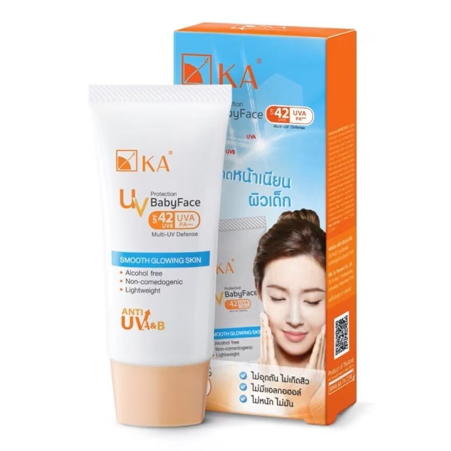 

KA Защита от ультрафиолета Babyface SPF42 PA+++ 30 G, Beige