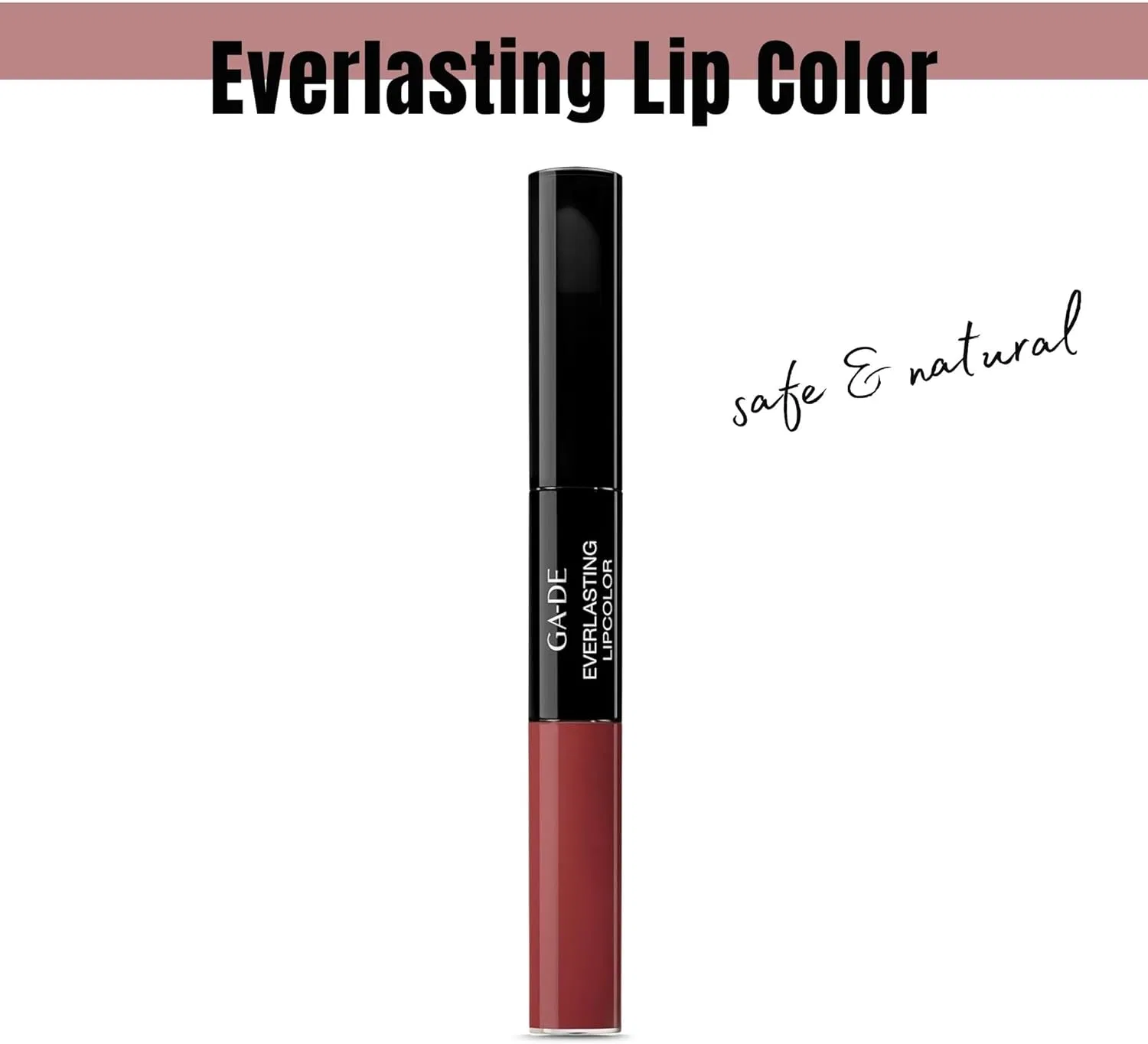 Губная помада матовая GA-DE Everlasting Lip Color 42, 0.8 oz, цвет linen — фото 4
