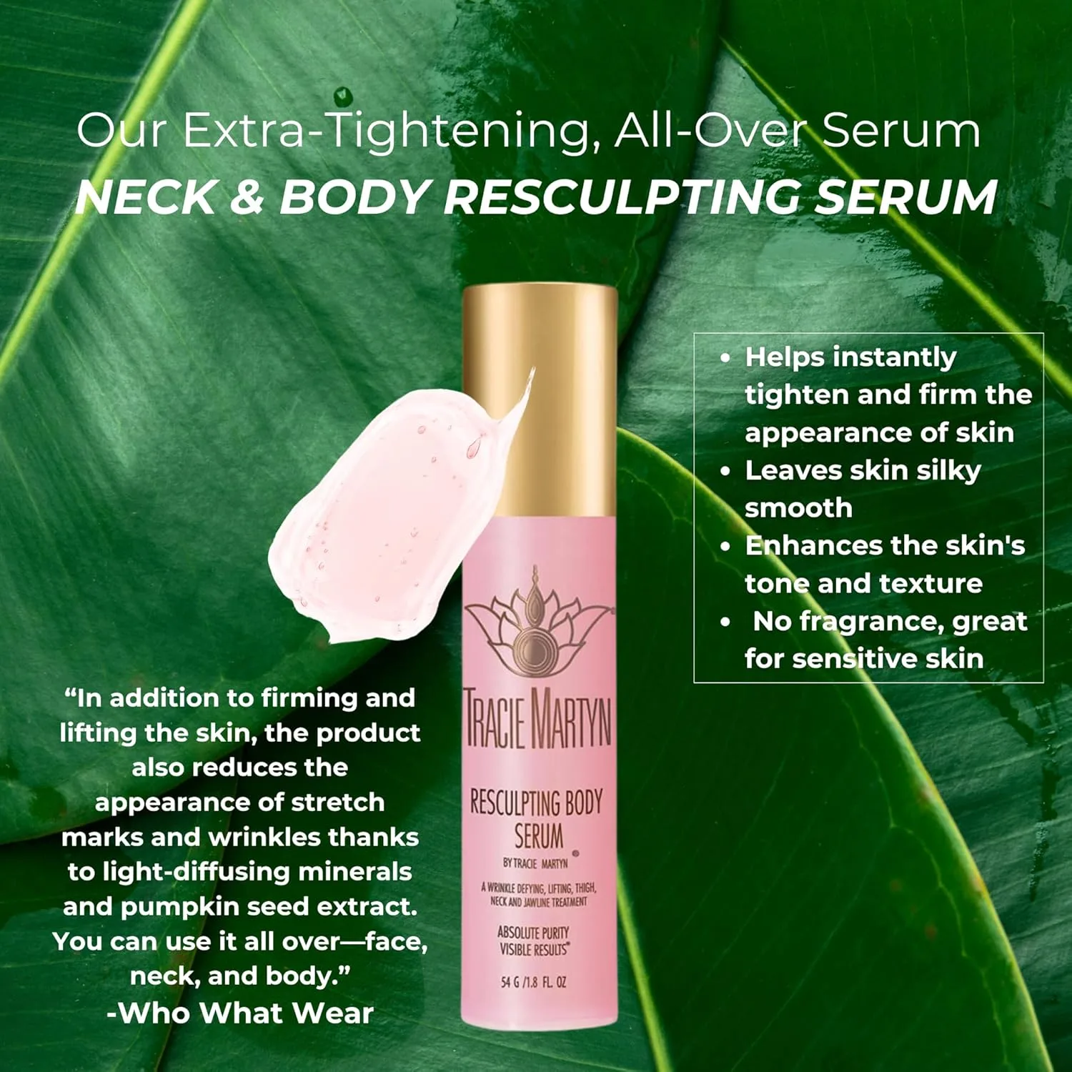 Сыворотка для тела Tracie Martyn Resculpting Body Serum, 1,8 жидких унций 56.70 г, Multicoloured — фото 3