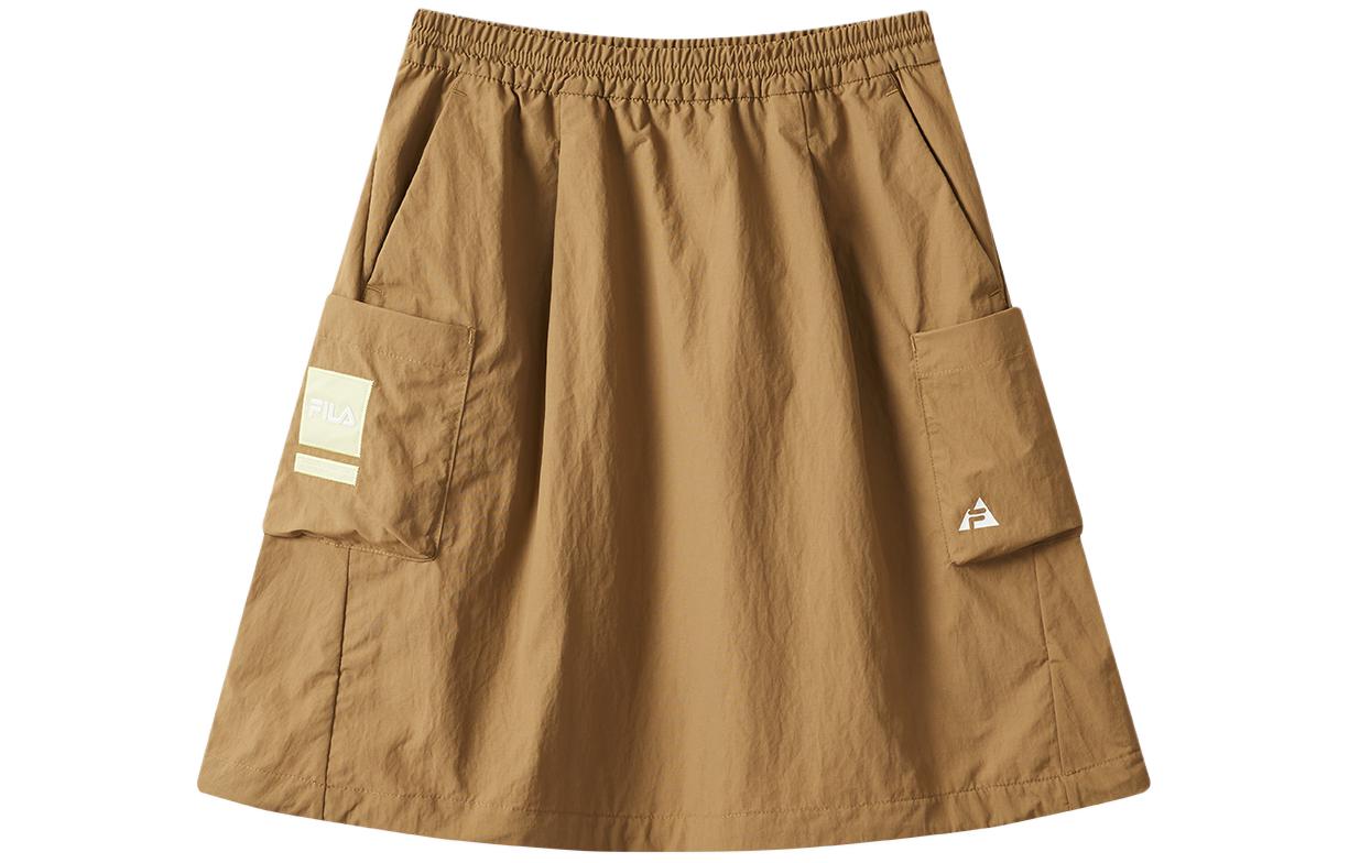 

Юбка школьная FILA KIDS, тёмный кофе карбон