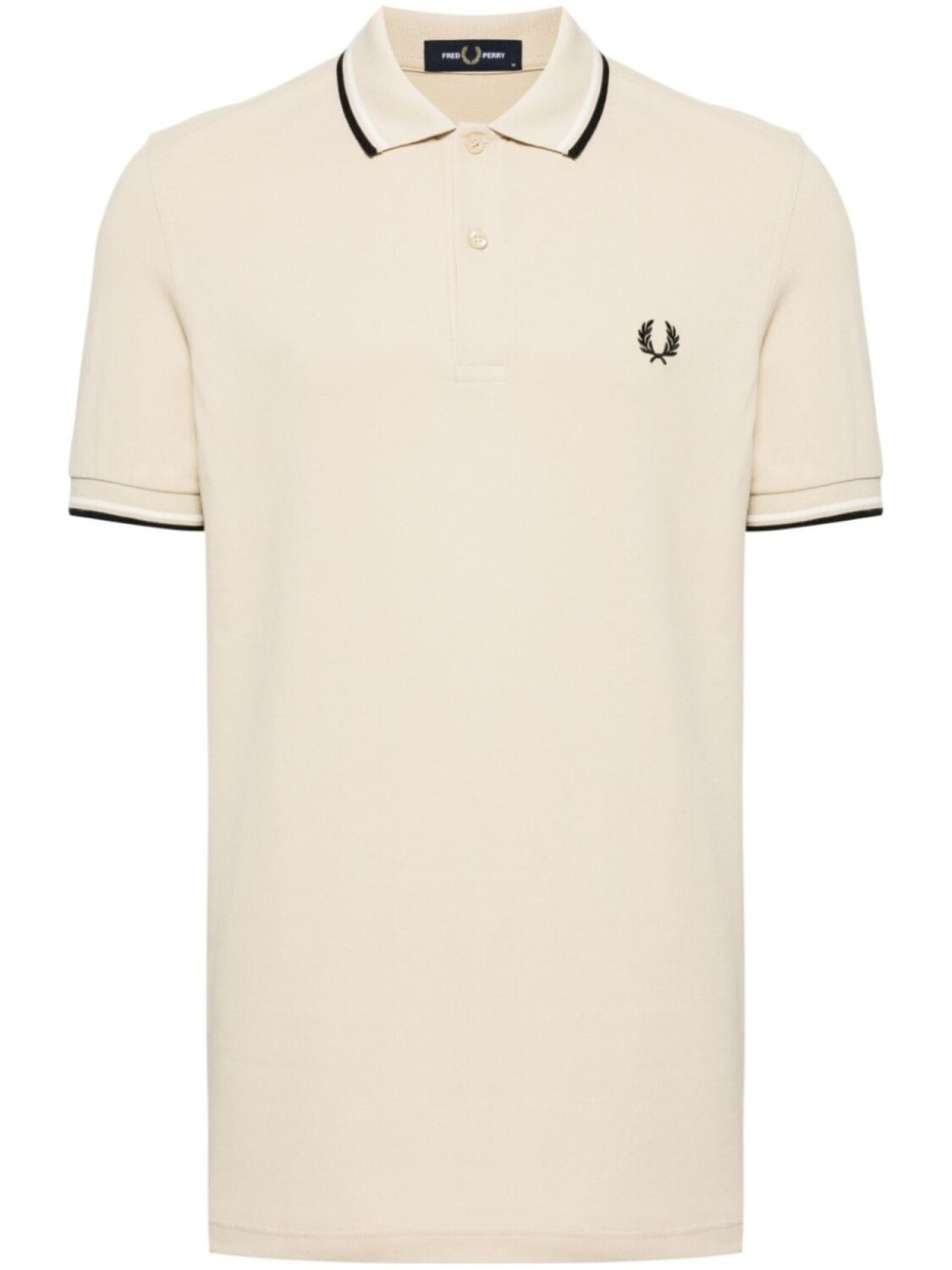 

Рубашка поло Twin Tipped Fred Perry, черный