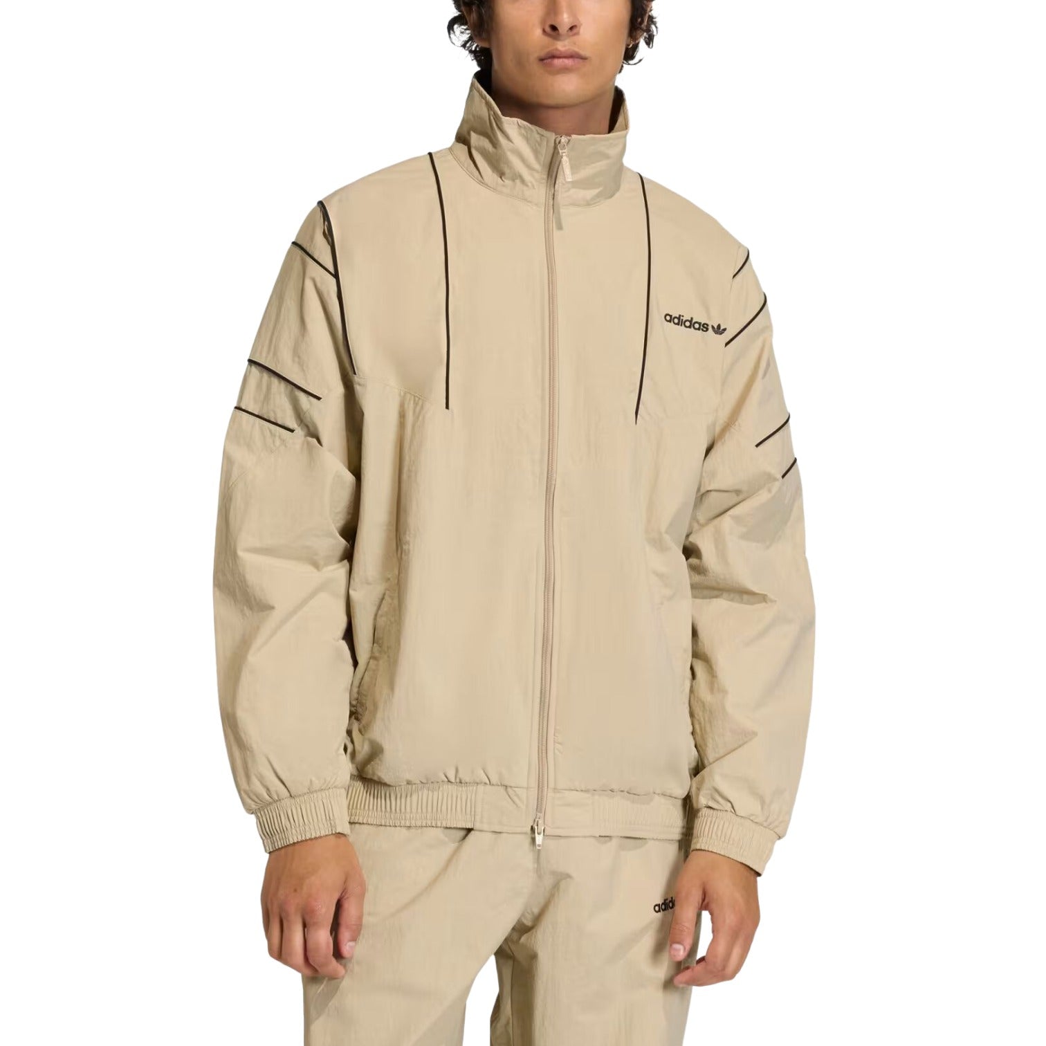 Спортивная футболка Adidas Cut Line 'Stone Khaki' — фото 2