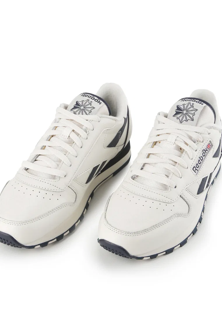 Кроссовки мужские, классические, 1983 Vintage, Classic Leather Reebok, темно-синий — фото 2