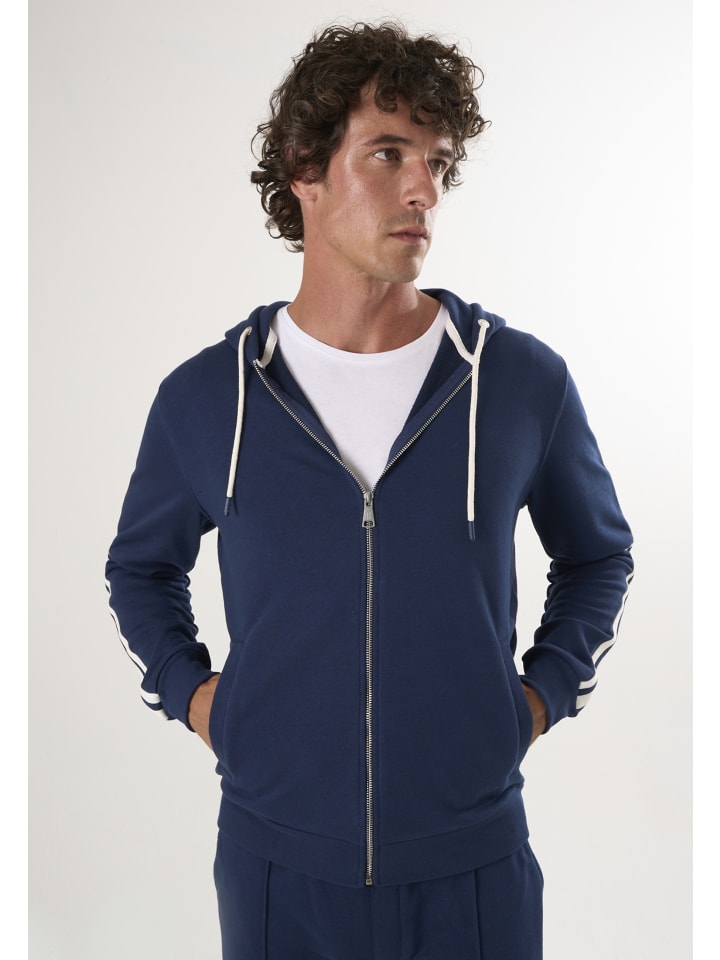 

Толстовка с капюшоном темно-синего цвета Felix Hardy