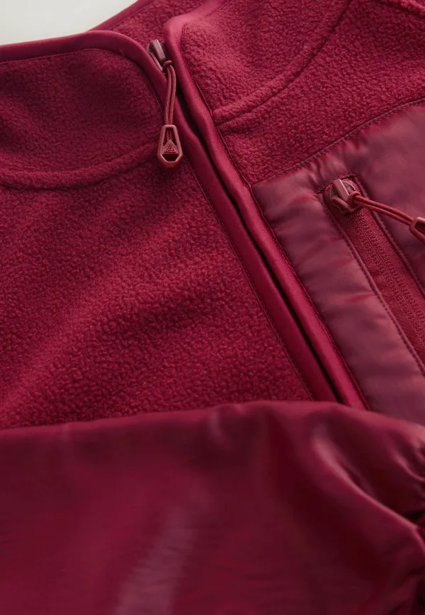 Спортивная флисовая куртка стандартного кроя на молнии Next, Cherry Red — фото 2