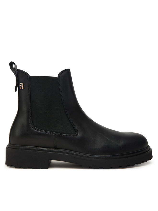 Классические ботильоны Cleated FW0FW08766 Tommy Hilfiger, черный