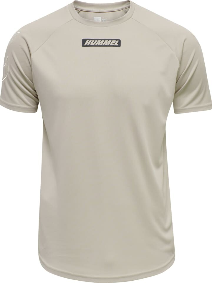 

Функциональная рубашка Hummel T-Shirt S/S Raglanärmel Hmlte Multisport Herren, цвет CHATEAU GRAY