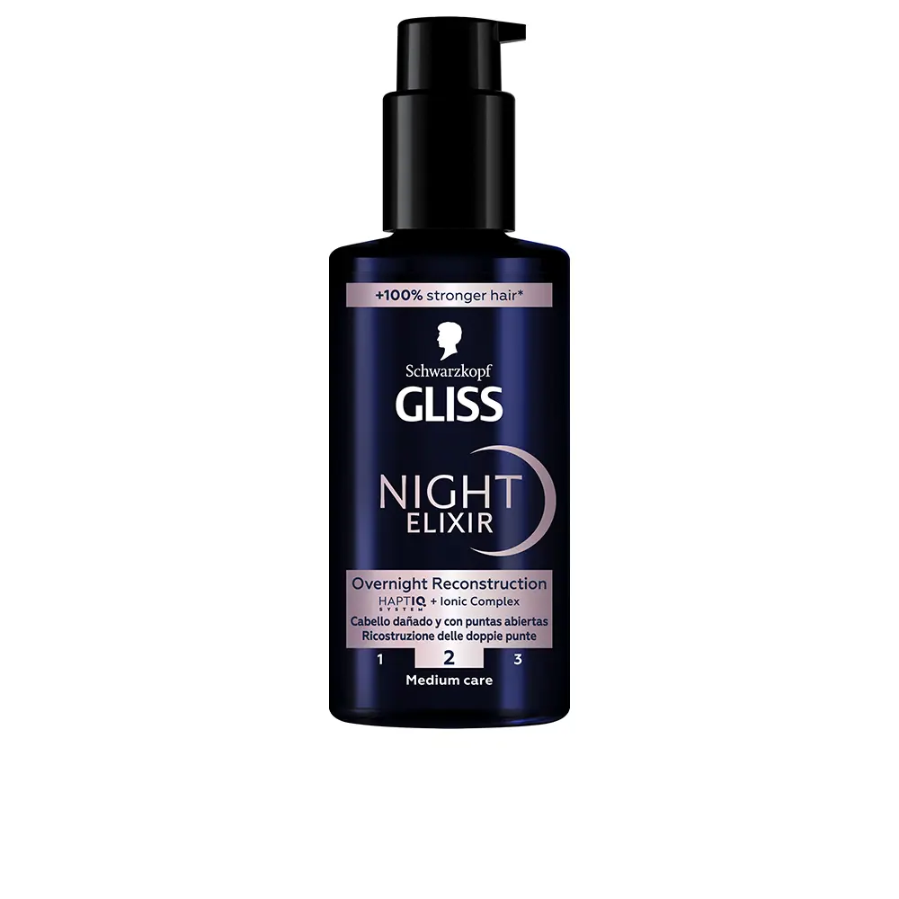 

Сыворотка для волос Gliss night elixir sérum puntas abiertas Schwarzkopf Mass Market, 100 мл.