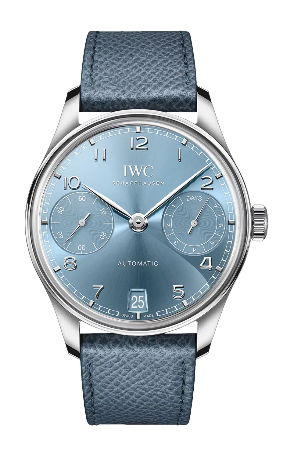 Португезер Автоматик 42 - IW501708 IWC SCHAFFHAUSEN, серебряный