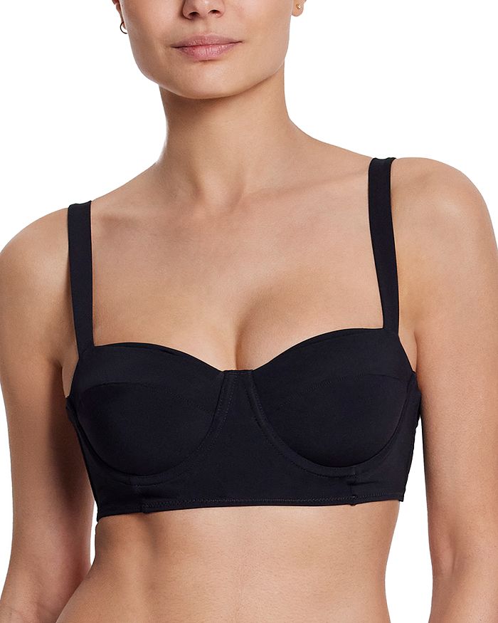 

Бюстье бикини Balconette Hanky Panky, черный