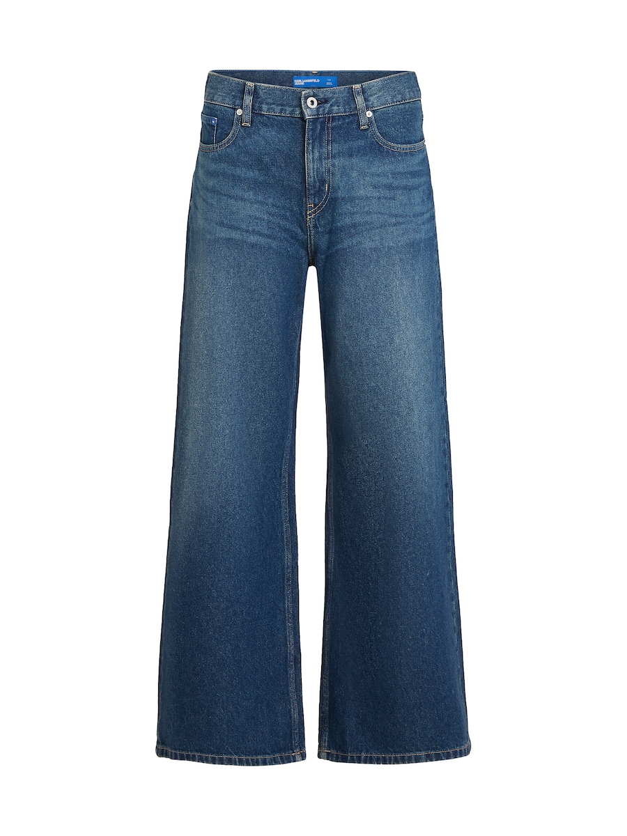 

Джинсы свободного кроя KARL LAGERFELD JEANS, темно-синий
