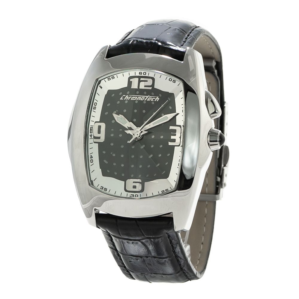 

Мужские часы Chronotech Leather, черный