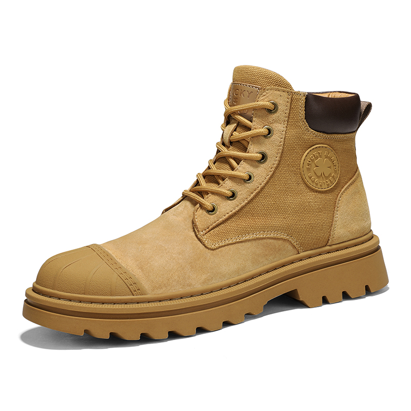 LUCKY BRAND Золотые короткие ботинки Martin для мужчин, цвет Gold — фото 4
