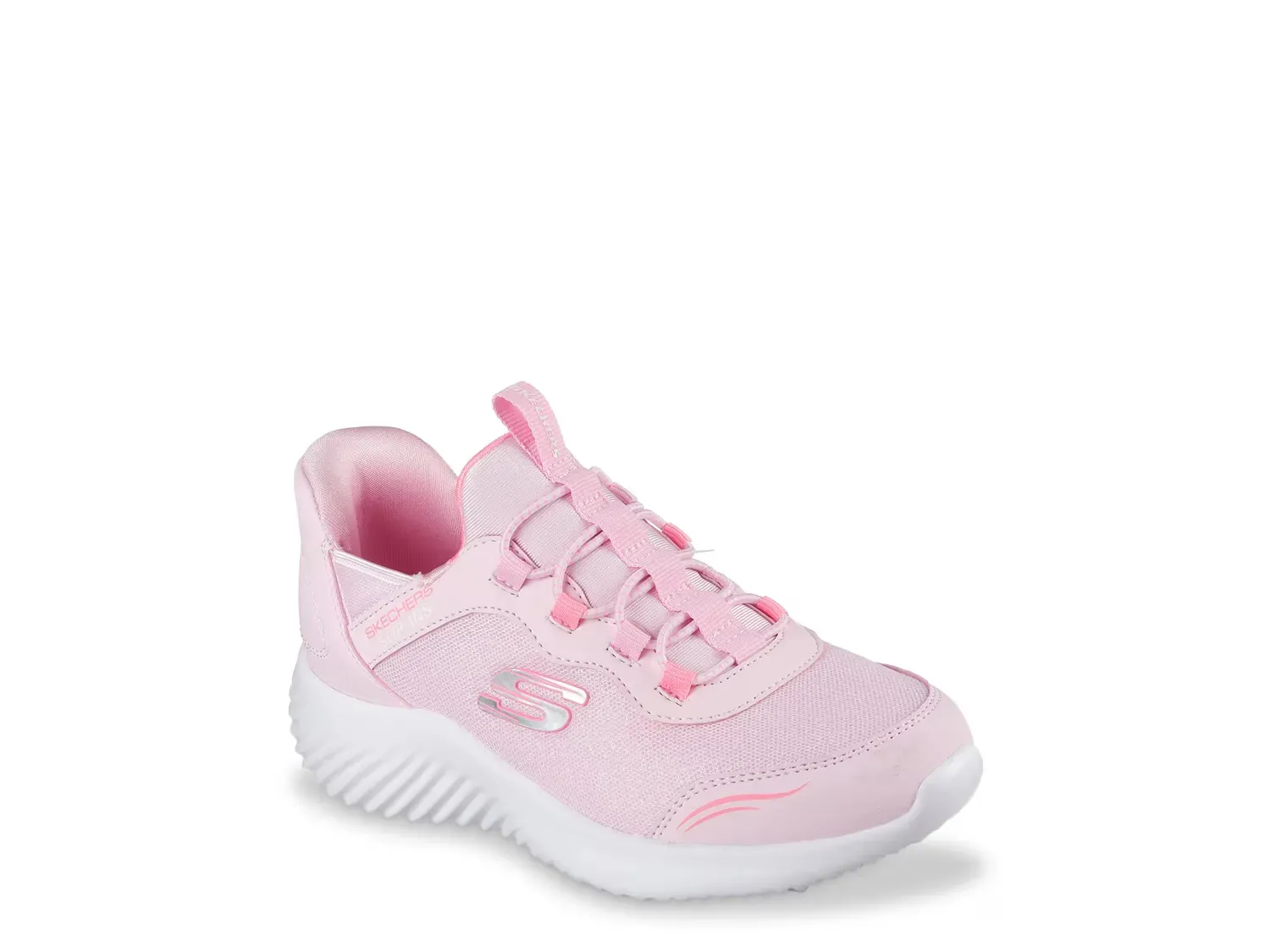 

Слипоны Bounder - детские Skechers, Light Pink