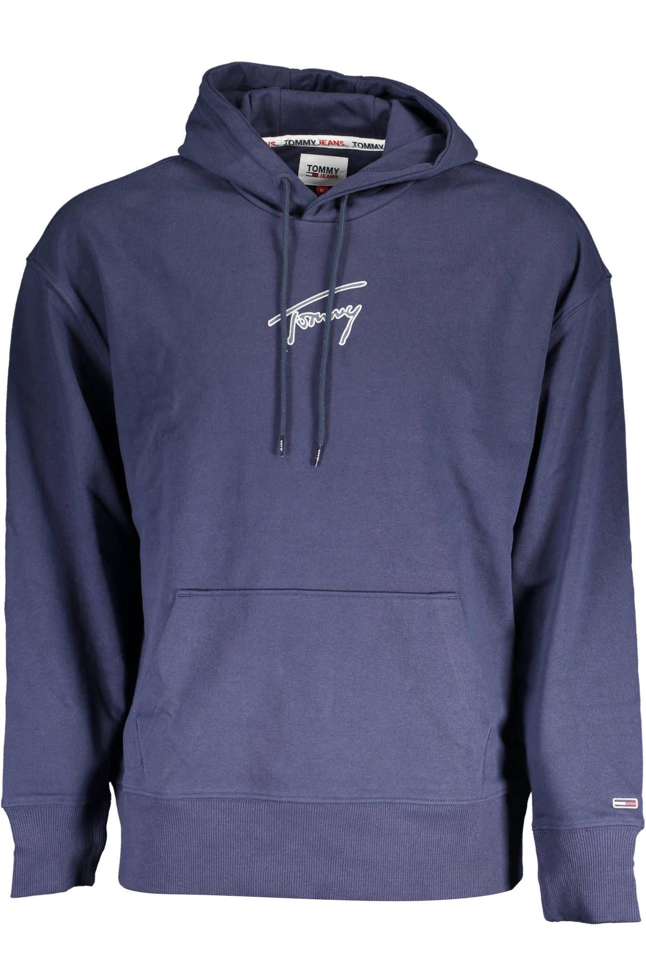 

Синий хлопковый мужской свитер Tommy Hilfiger