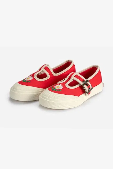 Полуботинки детские Pixel Daisy Bobo Choses, красный