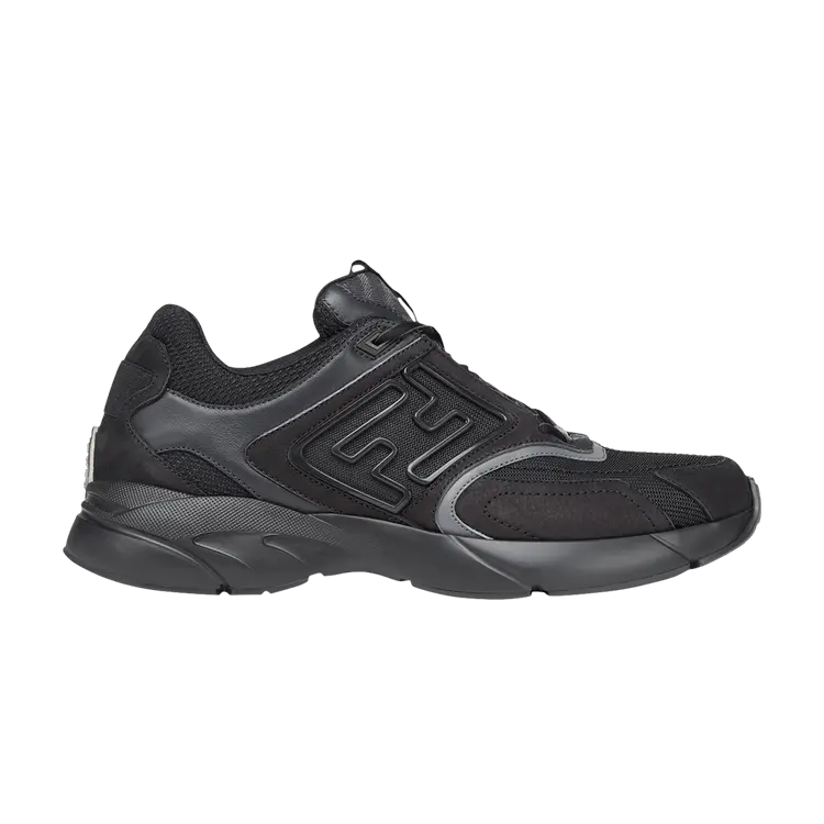 

Кроссовки Fendi Faster Trainer Black, черный