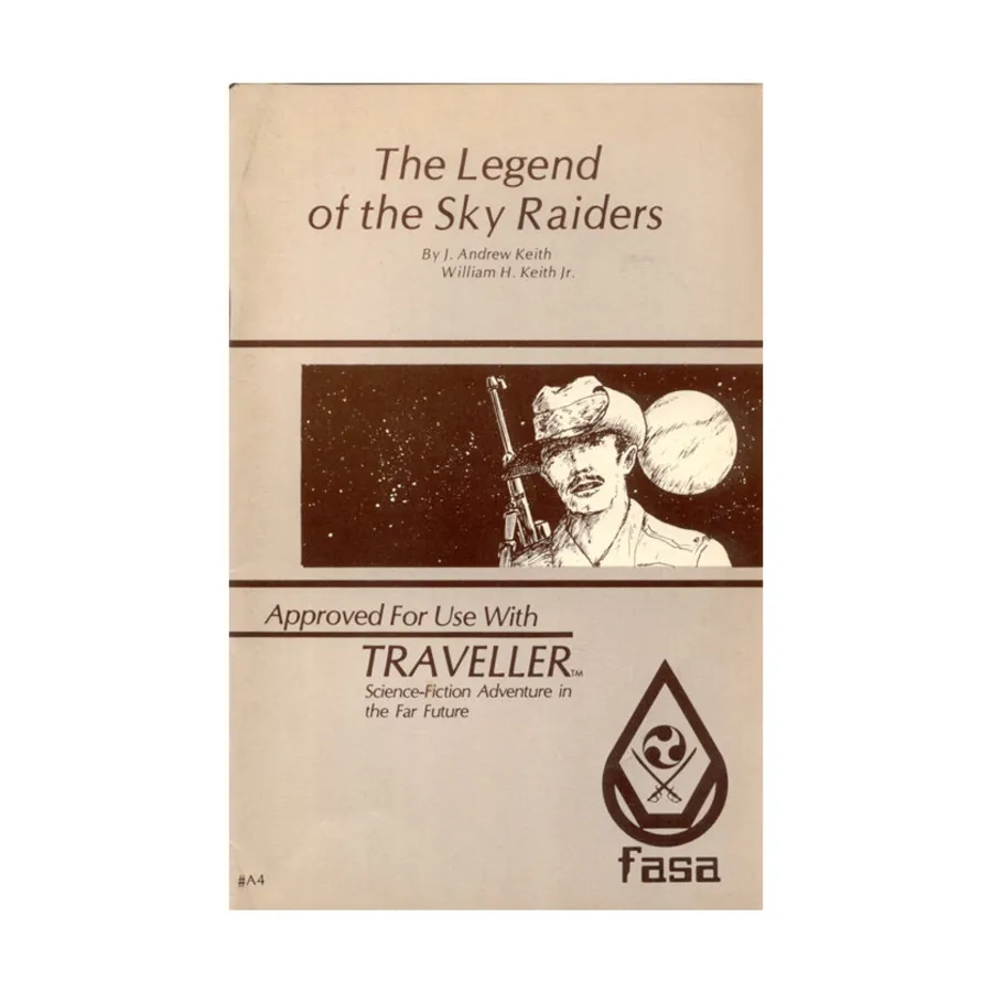 

Модуль Sky Raiders #1 - Legend of the Sky Raiders, Traveller (FASA)